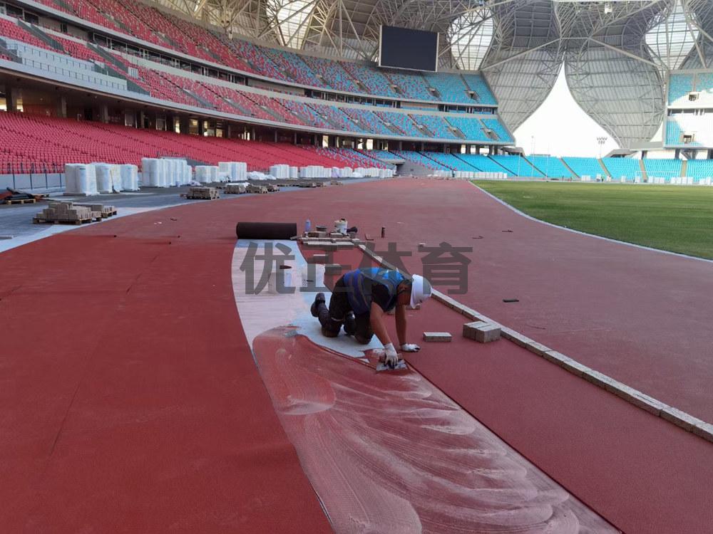 六安预制型橡胶跑道每平方米的价格